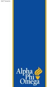 Table Runner Blue Standard (A2)